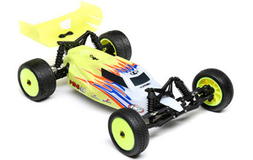 Mini-B, Brushed, RTR: 1/16 2WD Buggy, Yellow/White