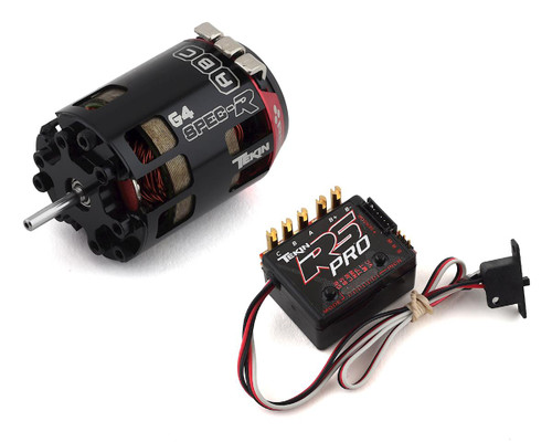 Tekin RS Pro Black Sensored Brushless ESC/Gen4 Spec R Motor Combo (21.5T)