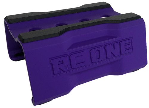 Lightweight High 1/10 Scale Car Stand Flo Purple