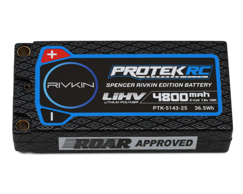 Spencer Rivkin 2S 130C Low IR Si-Graphene + HV ULCG Shorty LiPo