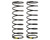 13mm Rear Shock Spring (Yellow/2.3lbs) (61mm)