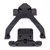 B6.4 FT Front Top Plate and Ballstud Mount, angled, carbon