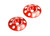 Flite V2 16mm Aluminum Wing Buttons (2) (Red)