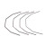 Rear Roll Bar Set - Soft - L1R (4 pcs)