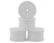 2.2" Concave Rear 1/10 Buggy Wheels (White) (4) (12mm Hex)