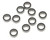 10x15x4mm Rubber Sealed "Speed" Bearing (10)