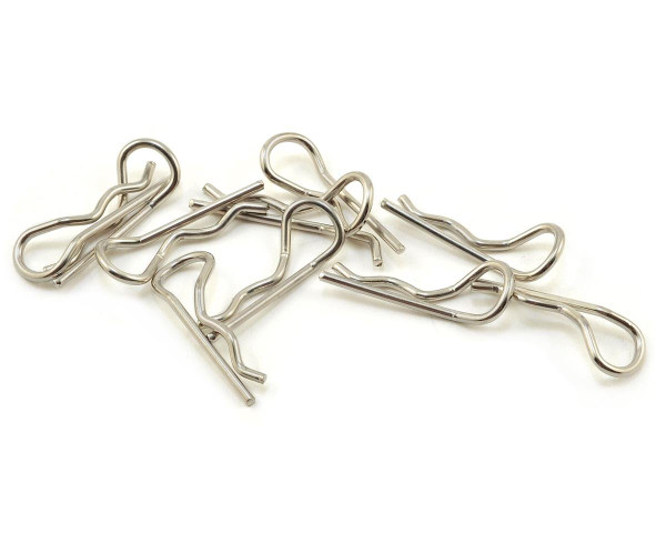 Standard Bent Body Clip (10) (1/10 Scale)