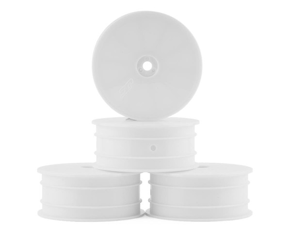 12mm Hex Mono 2.2 4WD Front Buggy Wheels (4) (White)