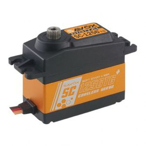 Standard Size Coreless Digital Servo with Soft Start, 0.15sec / 277oz @ 6V