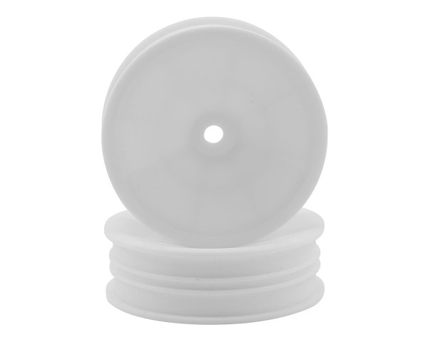 12mm Hex 2.2" "Slim" Front Buggy Wheels (White) (2) (B6)