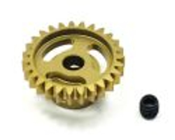 Ultra Lightweight Aluminum Pinion Gear, Thin, 48 Pitch, 27 Tooth