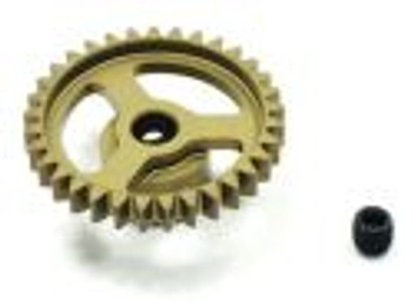 Ultra Lightweight Aluminum Pinion Gear, Thin, 48 Pitch, 33 Tooth