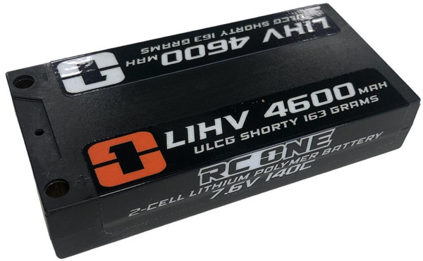 ULCG Shorty Battery 4600mah, 7.6v, 140c