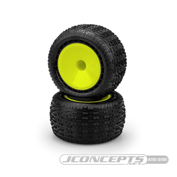 1/10 Swagger 2.2 Pre-Mounted Stadium Truck Tires (Yellow) (2) (Pink)