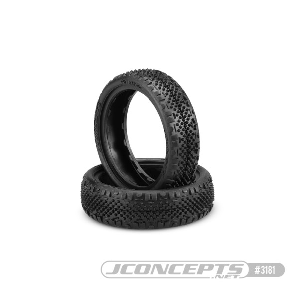 Pin Swag Slim 2.2" 2WD Front Buggy Carpet Tires (2) (Purple)