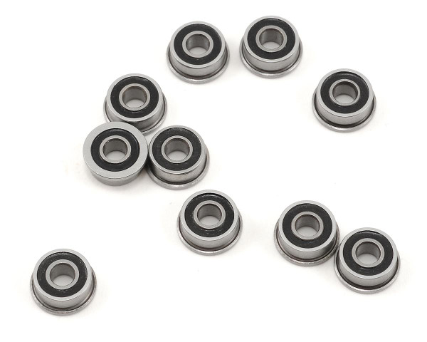 1/8x5/16x9/64" Rubber Sealed Flanged "Speed" Bearing (10)