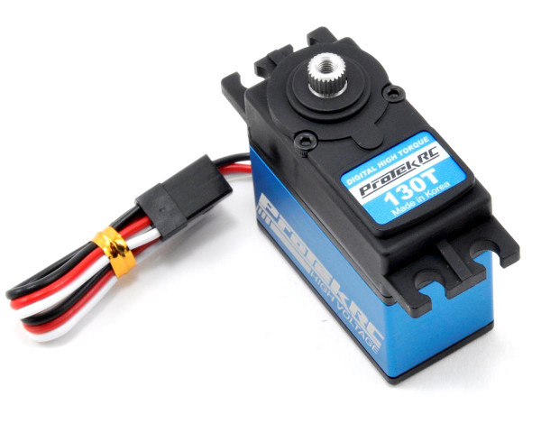 130T Standard Digital "High Torque" Metal Gear Servo (High Voltage)