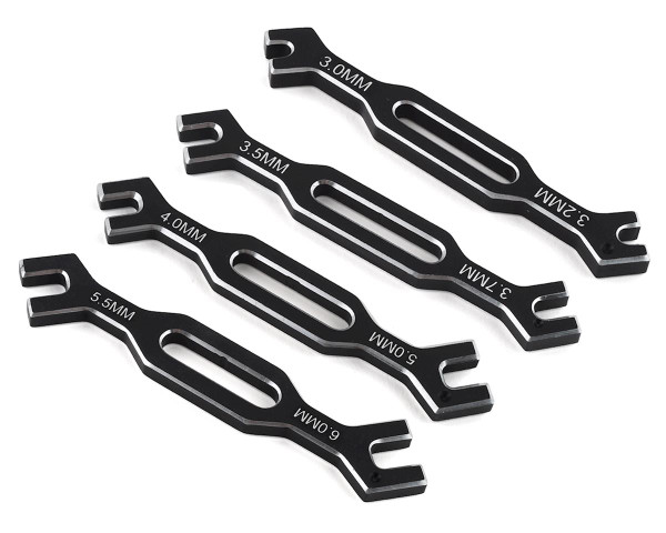 Aluminum Turnbuckle Wrench Set  (3, 3.2, 3.5, 3.7, 4, 5, 5.5 & 6mm)