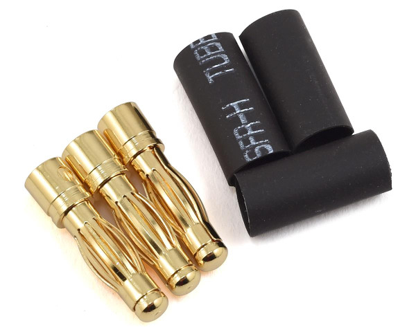 4mm Serrated Male Bullet Connector (3 Male)