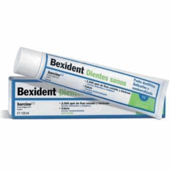 Bexident pasta dentífrica dientes sanos 125 mL