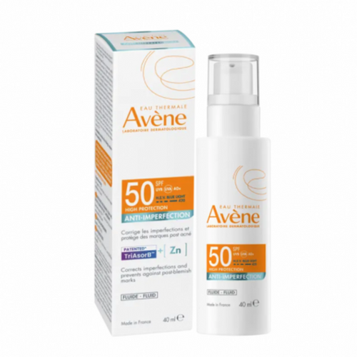 AVENE SOLAR ANTIIMPER EXPERT SPF50 40ML AV 25