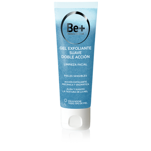 BE  GEL EXFOLIANTE SUAVE DOBLE ACCION 75 ML