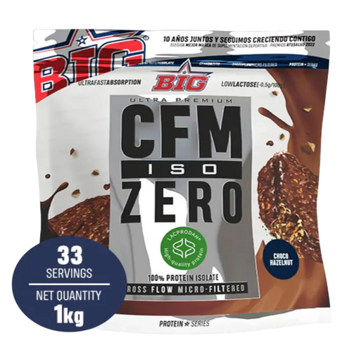 BIG DOYPACK CFM ISO ZERO CHOCO HAZELNUT FARMACIA EL CALERO 