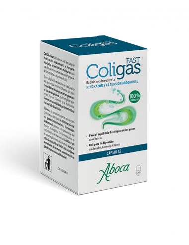 Aboca coligas fast 50 cápsulas