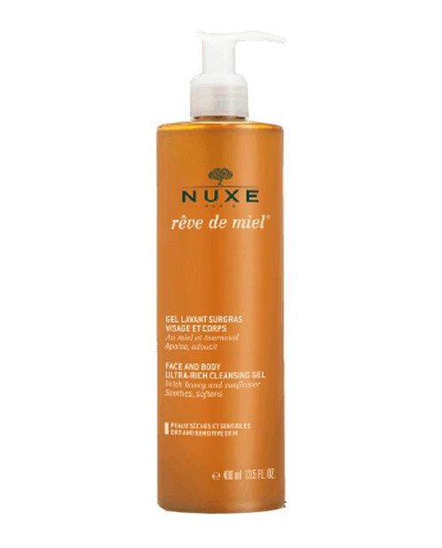 Gel limpiador dermatológico rêve de miel® nuxe
