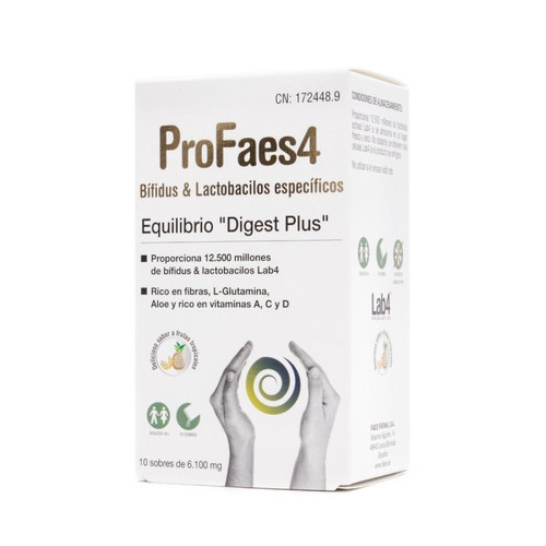 Profaes4 probiótico equilibrio "digest plus" 10 sobres