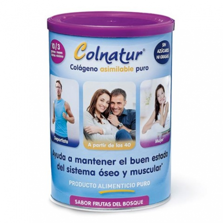 Colnatur classic sabor frutos del bosque 300 g