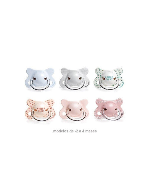 Chupete suavinex fusión. tetina anatómica. de 2 a 4 meses.