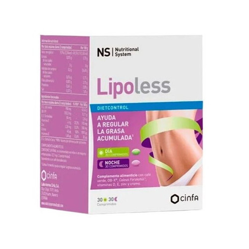 Ns lipoless 60 comprimidos