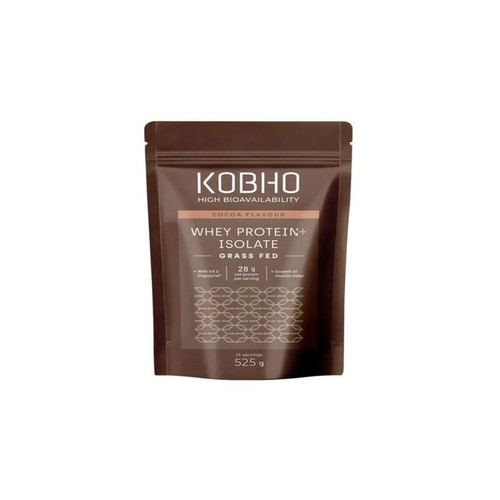 PROTEINA KOBHO WHEY AISLADA 525 G SABOR CACAO FARMACIA EL CALERO