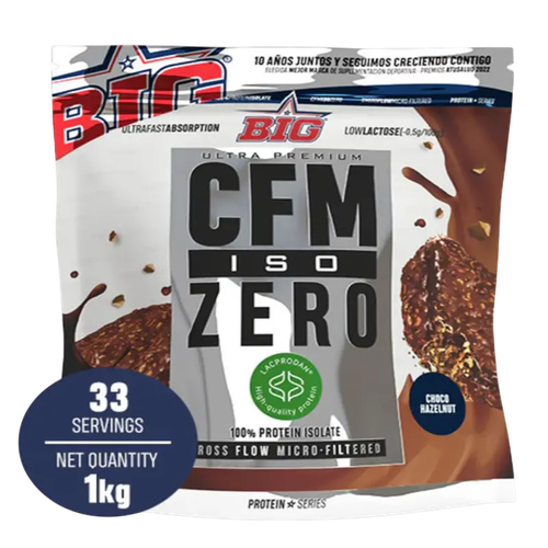 BIG DOYPACK CFM ISO ZERO CHOCO HAZELNUT FARMACIA EL CALERO 