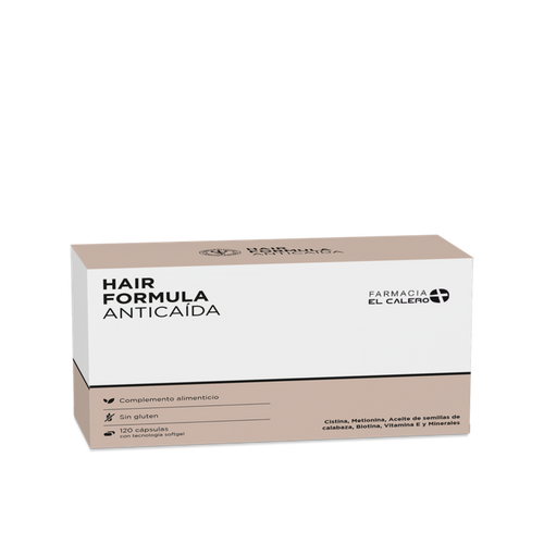 HAIR FÓMULA ANTICAÍDA 120 CAPS FAR EL CALERO