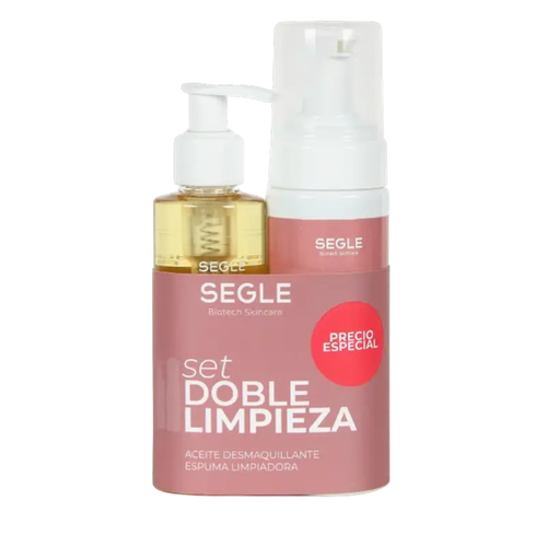 SEGLE LIMPIEZA SET DOBLE LIMPIEZA ESPUMA+ ACEITE 125ML FARMACIA EL CALERO