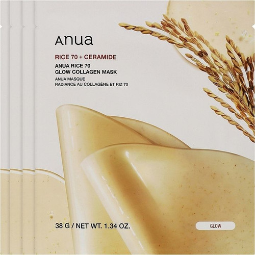 ANUA RICE 70 GLOW COLLAGEN MASK 1 UNIDAD FARMACIA EL CALERO