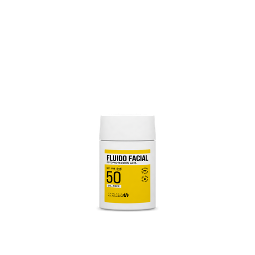 FLUIDO FACIAL SPF5+ OIL FREE 50ML FARMACIA CALERO