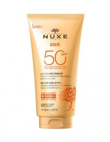 NUXE SUN LECHE FUNDENTE SPF50 150ML FARMACIA EL CALERO 