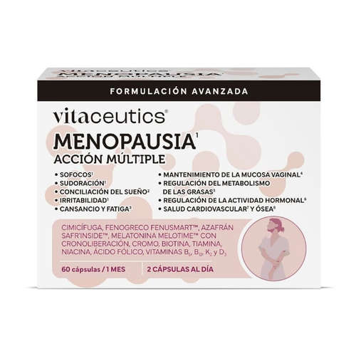 Vitaceutics Menopausia Acción Múltiplex 60 Cápsulas Farmacia El Calero