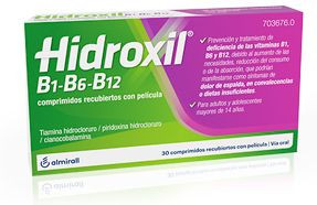 Hidroxil B1-B6-B12 30Comprimidos Farmacia El Calero 