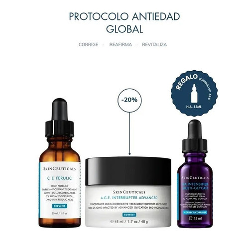 Skinceuticals Cofre C Ferulic + Age Interrupter+ HA Farmacia El Calero 