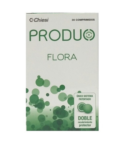 Produo flora 30 comprimidos masticables
