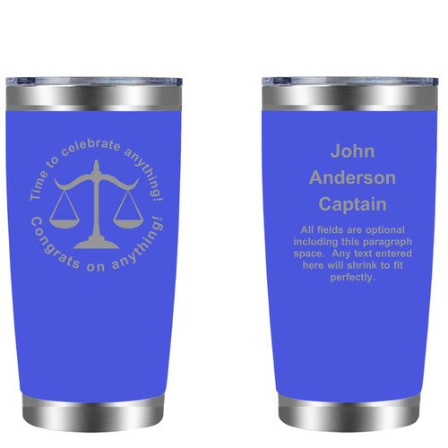 Personalized Lawyer Tumbler