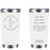 Personalized Coach 20oz Tumbler (w/ Yeti options) Customized