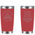 Personalized Bartender 20oz Tumbler (w/ Yeti options) Customized