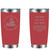 Personalized Physical Therapist 20oz Tumbler (w/ Yeti options) Customized