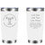 Personalized Weight Lifting 20oz Tumbler (w/ Yeti options) Customized