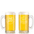 Personalized Engineer Glass Beer Mug with Handle 16oz Customized